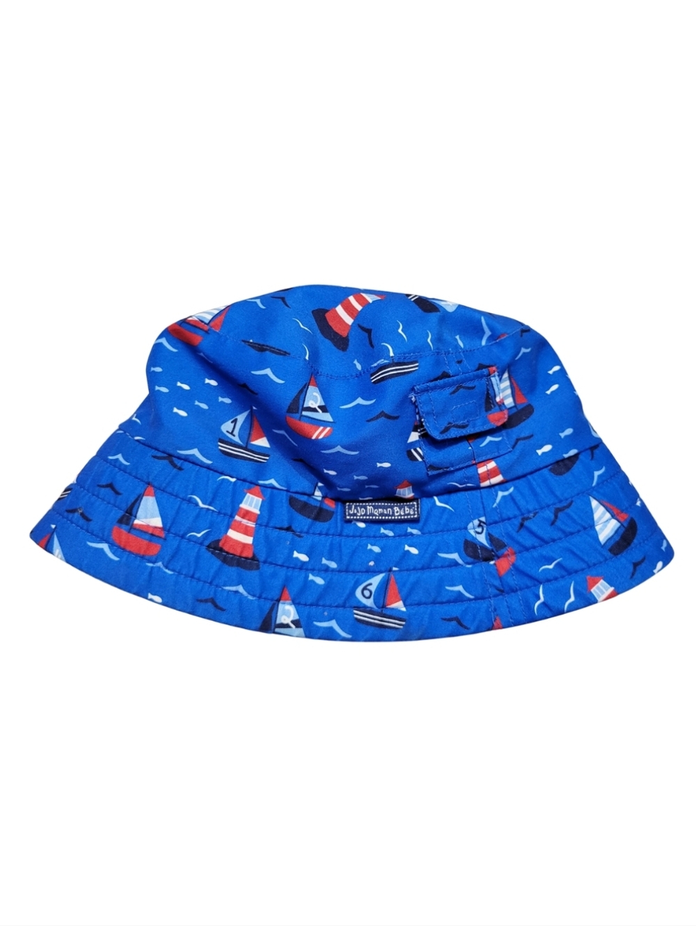 JoJo Maman Bebe Boat Print Bucket Hat
